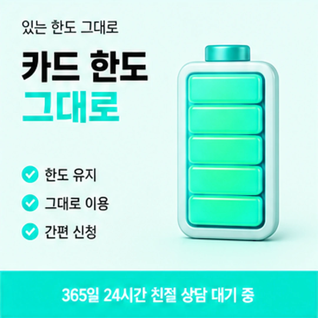 다음머니 카드깡 수수료 카드 종류 구분 안내 배너